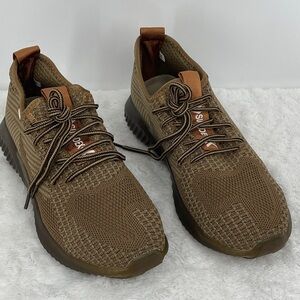 SUADEX Stylish Brown WOMENS SIZE 39 STEEL TOE WORK SNEAKERS